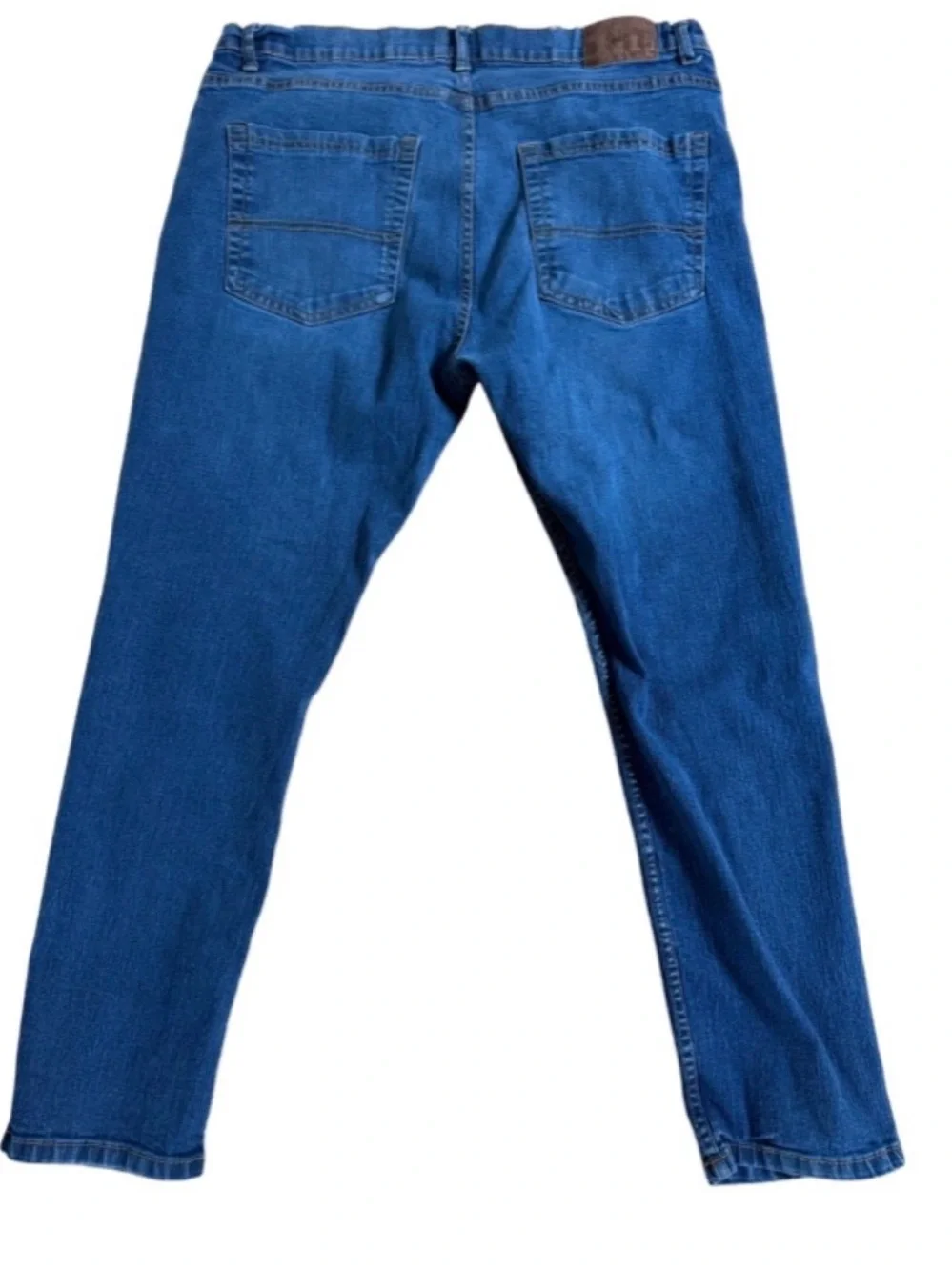 Beverly Hills Polo Club Men’s Straight Jeans 38x30 Blue Denim